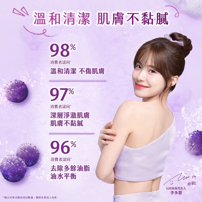 麗仕小氣泡爽膚沐浴露 葡萄沙瓦香 700G image