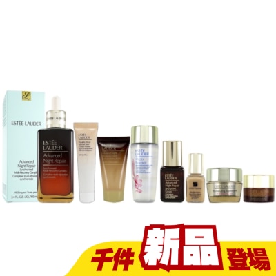 ESTEE LAUDER 雅詩蘭黛 - 特潤超值8件(特100+特7+眼5+膠原15+潔顏30+乖15+原生30+粉底7ml)