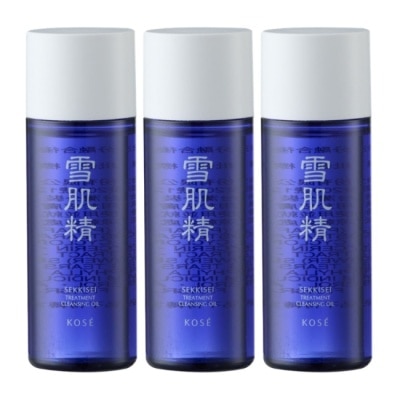 KOSE 高絲 - KOSE 高絲 雪肌精淨透潔顏油N 33ml 3入 公司貨 卸妝油 image