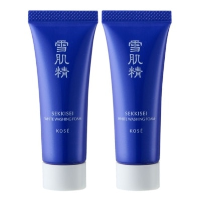 KOSE 高絲 - 【KOSE 高絲】雪肌精淨透洗顏霜25gX2 公司貨