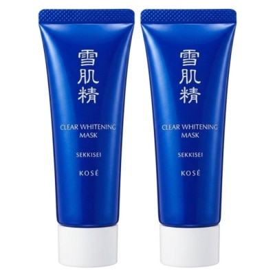 KOSE 高絲 - 【KOSE 高絲】雪肌精淨白黑面膜 25g*2 公司貨 image