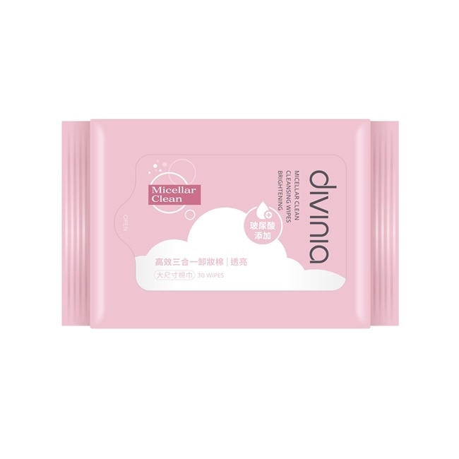 蒂芬妮亞 高效三合一卸妝棉 30s-透亮