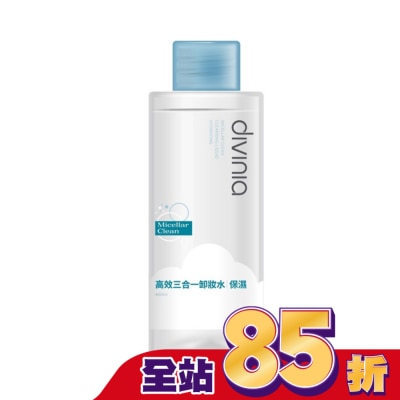 Divinia蒂芬妮亞 - 蒂芬妮亞 高效三合一卸妝水 400ml-保濕