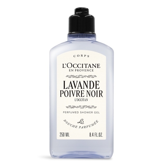L’OCCITANE 歐舒丹 黑曜薰衣草沐浴膠(250ml)-國際航空版
