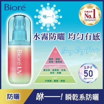 Biore 蜜妮 - Biore 含水防曬水珠噴霧-晴日野餐 60ml