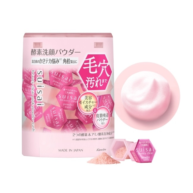 SUISAI 淨透酵素粉N(櫻花蜜桃香) 32顆-12.8g