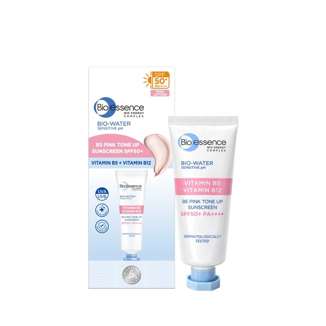 碧歐斯BIO水感舒緩B5粉色保濕防曬霜SPF50+ PA++++ 30ml