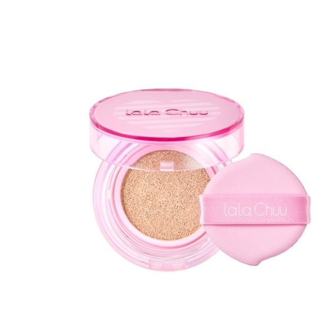 lalachuu 啾咪膠原氣墊粉餅 #19 櫻花粉白 15g
