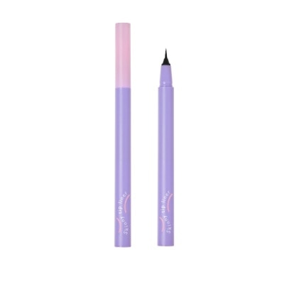 lalachuu - lalachuu 0.1mm 靈魂之筆極細眼線液 #曜石黑 0.5g