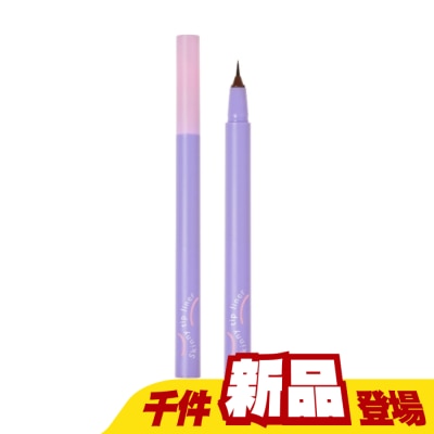 lalachuu - lalachuu 0.1mm 靈魂之筆極細眼線液 #可可棕 0.5g