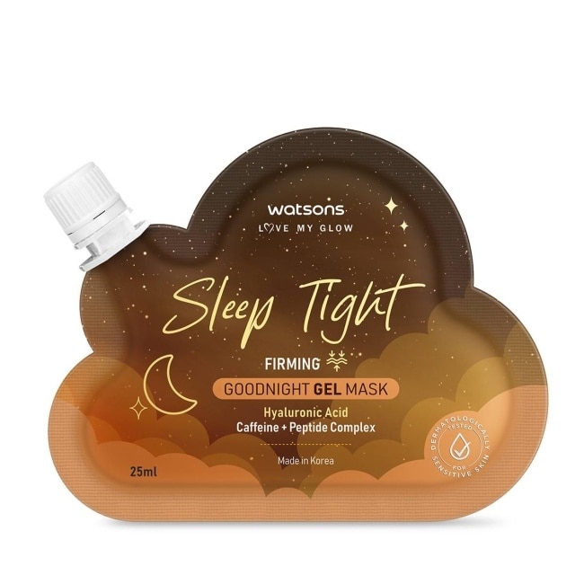 屈臣氏彈嫩緊緻晚安面膜25ml