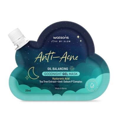 Watsons 屈臣氏 - 屈臣氏控油晚安面膜25ml