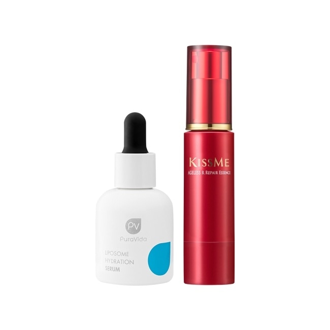 KISSME逆齡水光雙精華組