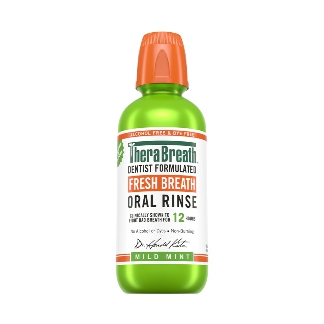 TheraBreath凱斯博士漱口水-溫和薄荷 473ml