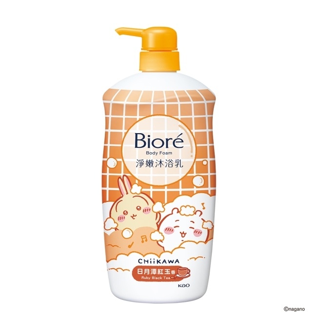 Biore淨嫩沐浴乳 日月潭紅玉香_吉伊卡哇 清爽型1000g