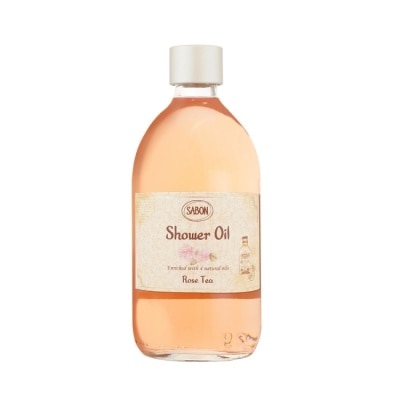 SABON SABON 玫瑰茶語沐浴油(500ml)_國際航空版