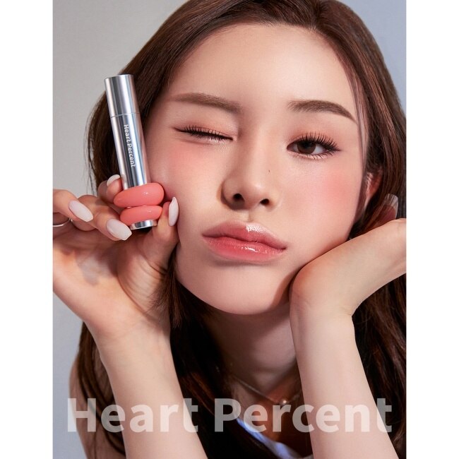 HEART PERCENT 寵愛時刻 專屬亮澤唇釉 #14 泰迪摩卡 4.2g