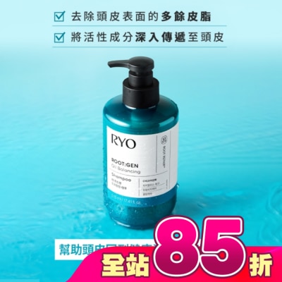 韓國Ryo呂 - 呂 強韌蘊髮零油感平衡洗髮精515ml