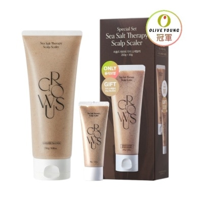 GROWUS - 戈洛絲 海鹽頭皮去角質磨砂膏限定組 250g+30g