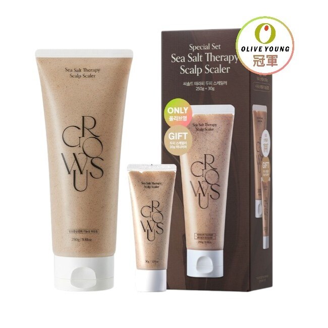 戈洛絲 海鹽頭皮去角質磨砂膏限定組 250g+30g