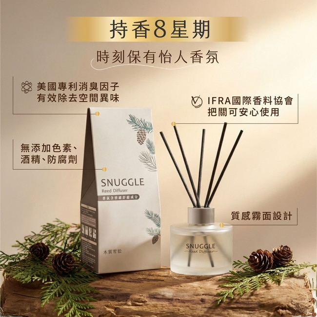 熊寶貝香氛室內擴香 白茶晨霧 100ml image