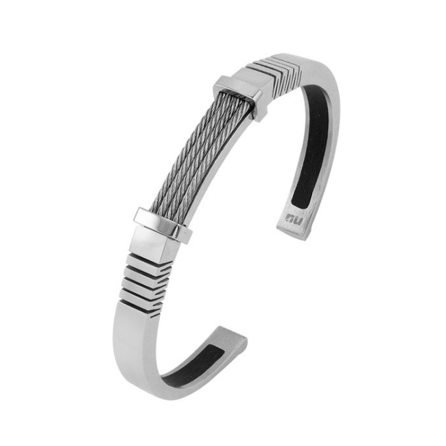 【海夫】恩悠數位 NU 316白鋼 EROS 能量手鐲 女款 (9HPH023W003)