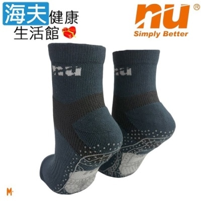 NU恩悠數位 【海夫健康生活館】恩悠數位NU 三效足弓機能襪 黑色 M (9HPSK05B01)