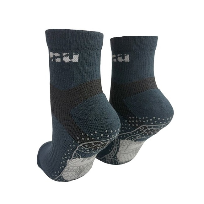 【海夫健康生活館】恩悠數位NU 三效足弓機能襪 黑色 L (9HPSK05B01)