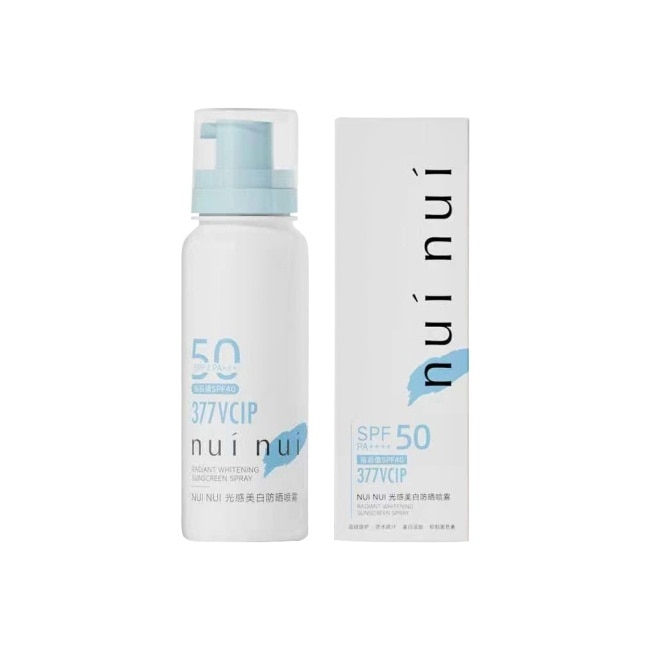 nuinui 極光美白清透防曬噴霧SPF50+ PA+++ 90ml