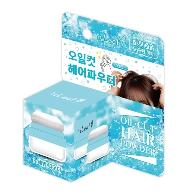 韓國isLeaf涼感控油蓬蓬粉5g