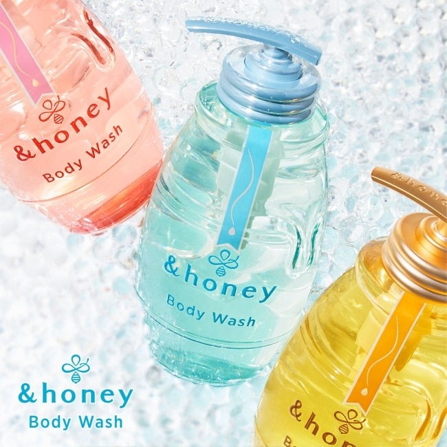 &honey 皂香蜂蜜香氛美肌沐浴露500ml