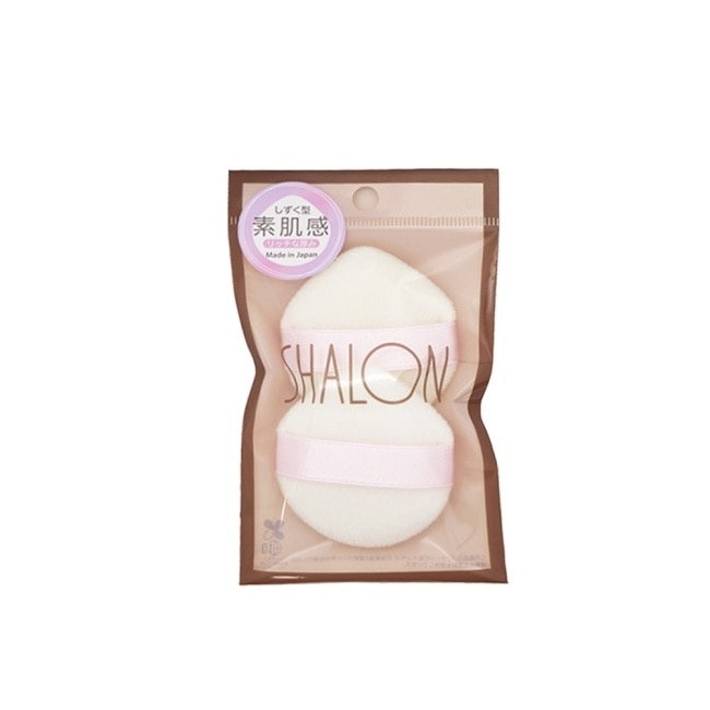 SHALON 植絨水滴狀 粉撲(2入加厚款)