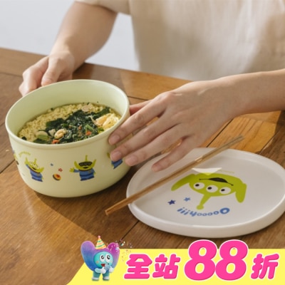 NORNS 樂恩仕 - 迪士尼陶瓷碗盤組(三眼怪)
