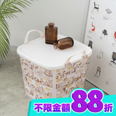 NORNS 樂恩仕 迪士尼塑膠收納籃不含蓋(奇奇蒂蒂) image