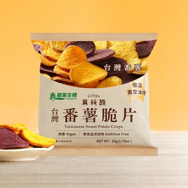 義美生機 番薯脆片50g