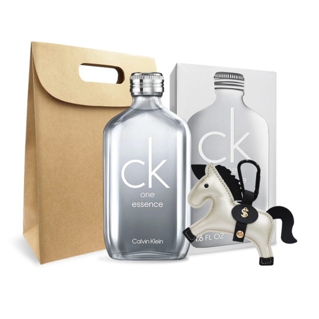 Calvin Klein CK ONE 馬上有錢限定禮[中性香精(50ml)+小馬吊飾]附手提袋-專櫃公司貨