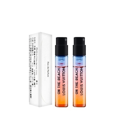 LOUIS VUITTON - LOUIS VUITTON 香水 2ml #On the Beach 海灘漫步 二入組