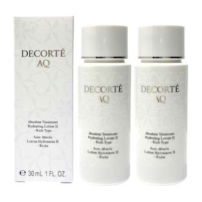 Cosme Decorte 【Cosme Decorte 黛珂】AQ煥妍潤膚露(一般型) 30mlX2 公司貨