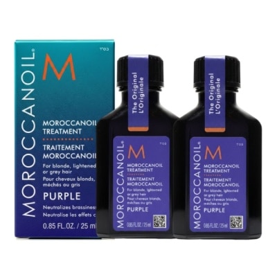 MOROCCANOIL 【MOROCCANOIL 摩洛哥優油】摩洛哥紫色優油25mlX2 公司貨