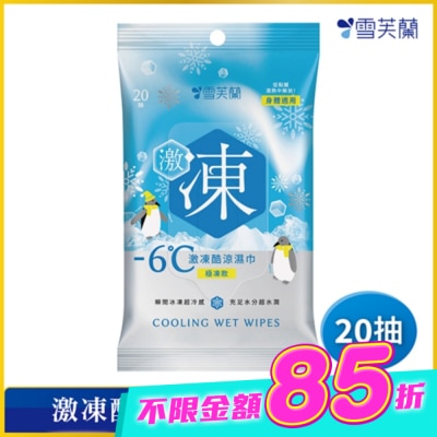 雪芙蘭 - 雪芙蘭激凍酷涼濕巾-極凍款20抽 image