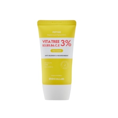 SHINCOSLAB - 韓國ShinCos.Lab維他命3%亮白防曬乳SPF50+PA++++ 75ml