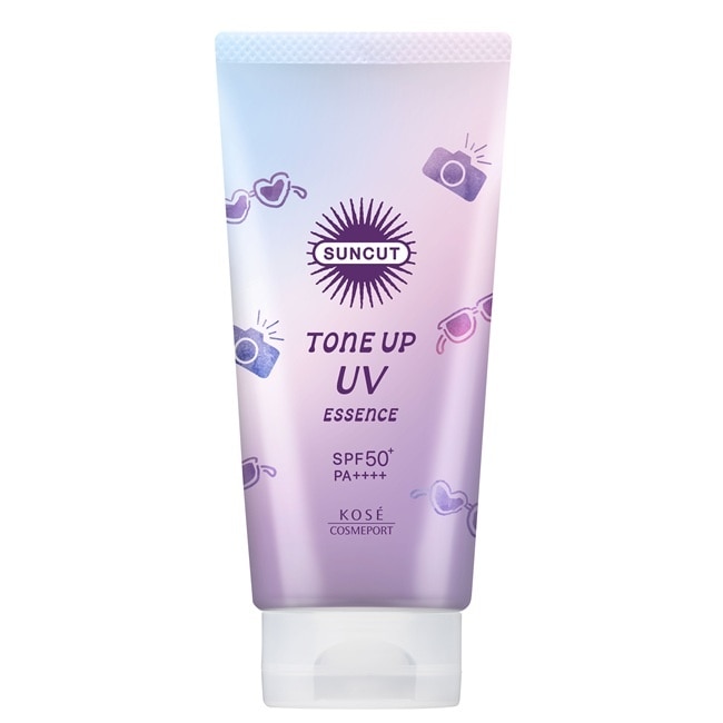 SUNCUT UV 曬可皙 透亮美肌防曬隔離精華80g-清透紫