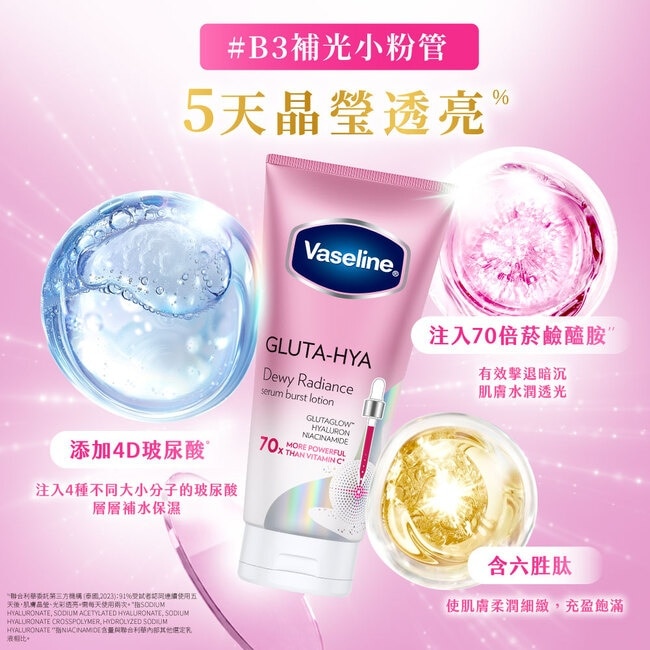 凡士林肌亮水潤凝乳超值組(300ML+70ML)2026 image