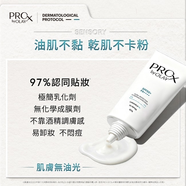 PRO X BY OLAY 特護精華防曬乳 30ML