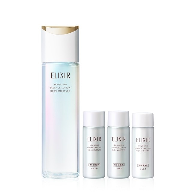 怡麗絲爾明星彈潤水乳體驗組(清爽型) 170ml+18ml*2+18ml