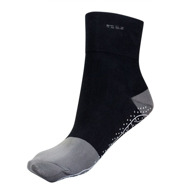 【海夫】恩悠數位NU 黑絲絨竹炭纖維能量三效無痕襪 黑色M(9HPSK03B01M)