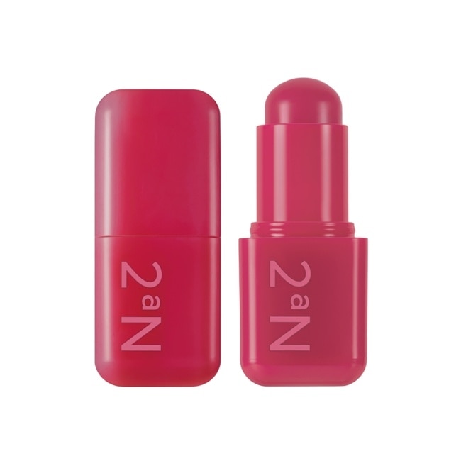 2aN棉花糖輕盈唇頰棒#05冷莓粉 3.5g