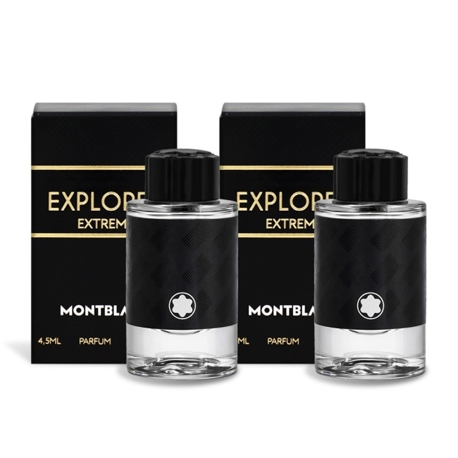 MONTBLANC 萬寶龍 探尋巔峰香精迷你瓶(4.5ml)X2-香水隨身瓶-專櫃公司貨