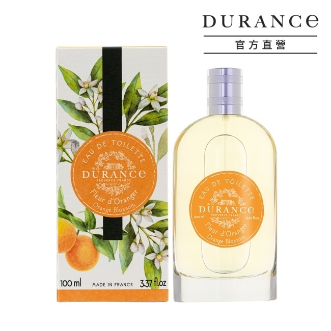 DURANCE朵昂思 花漾淡香水(100ml)-盛開橙花-期效202610-專櫃公司貨