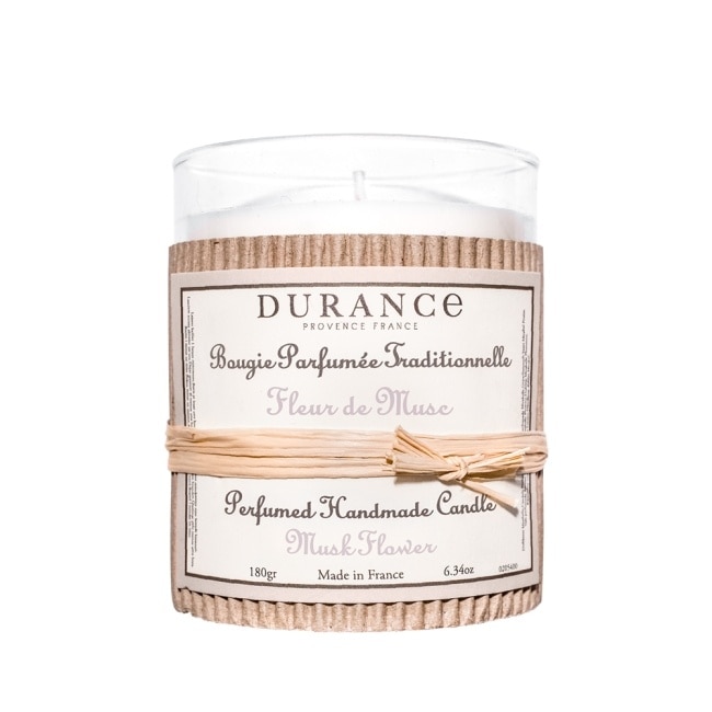DURANCE朵昂思 麝香花手工精油蠟燭(180g)-期效202610-專櫃公司貨